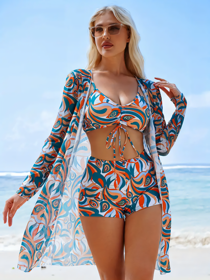 Lalabellala™ Three-Pieces Womens Swimsuits